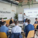 stagiaires suivant une formation sur wordpress